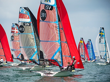 ISAF SAILING WORLD CUP MIAMI 2014. DECEPCIÓN EN LAS MEDALS RACE’S.