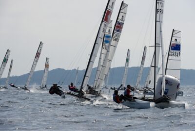 HYERES 2014.2ª JORNADA. TOP TEN EN 470 MASC.