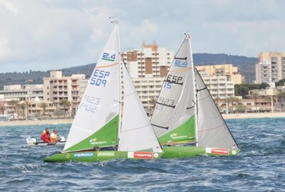 EL C.N. DE JÁVEA ACOGE EL NACIONAL DE 2.4mR HASTA EL DOMINGO.