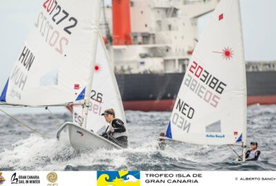 TROFEO GRAN CANARIA 2015. LOS REGATISTAS CANARIOS LÍDERES EN LÁSER,