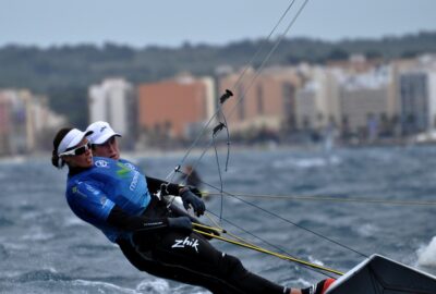 ISAF SAILING WORLD CUP WEYMOUTH&PORTLAND 2015. BRONCE PARA EL 49ER FX.