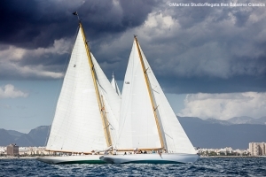 XXI REGATA ILLES BALEARS CLASSICS.LA FALTA DE VIENTO ANULA LA SEGUNDA JORNADA