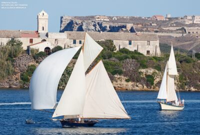 XII COPA DEL REY PANERAI CLASICA MENORCA. LOS CLÁSICOS LARGAN AMARRAS