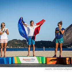 RIO 2016. TEST EVENT RÍO 2015. BRONCE PARA BLANCA MANCHÓN EN RS:X