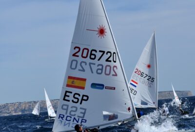 COPA DE ESPAÑA LÁSER STANDAR. UN SOBERBIO JOAN CARDONA SE LLEVA LA COPA.