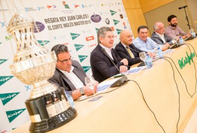 PRESENTACIÓN REGATA REY JUAN CARLOS I MASTER EL CORTE INGLÉS EN COMPOSTELA.