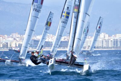 CAMPEONATO DE EUROPA NACRA-17. BUEN ARRANQUE DE LOS NUESTROS.