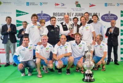 REGATA REY JUAN CARLOS I MASTER EL CORTE INGLÉS.»MOVISTAR» Y «MIRFAK» SE LLEVAN EL TROFEO PRESIDENTE.