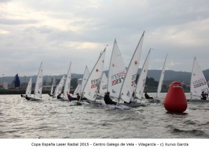 COPA DE ESPAÑA LÁSER RADIAL 2015. ISMAEL IEES SE LLEVA LA COPA EN UN APRETADO FINAL.