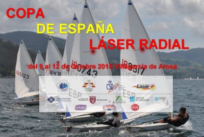 LA RÍA DE AROUSA ACOGE LA COPA DE ESPAÑA DE LA CLASE RADIAL.