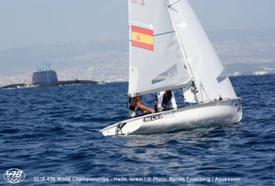 CAMPEONATO DEL MUNDO 470.VICTORIA PARCIAL DE TABARES Y GONZÁLEZ.