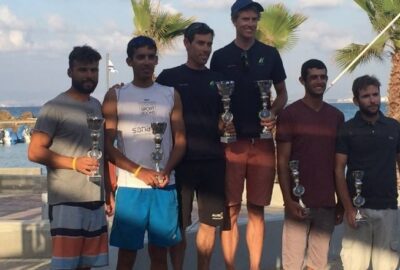 CAMPEONATO ISRAELÍ 470. BARREIROS Y CURBELO SEGUNDOS EN HAIFA.