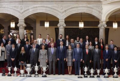 AINA COLOM RECIBE EL PREMIO PRINCESA LEONOR DE MANOS DE S.M. EL REY.