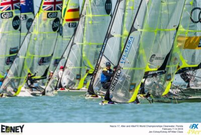 MUNDIAL NACRA-17, 49ER Y FX. EXCELENTES RESULTADOS EN 49ER Y FX