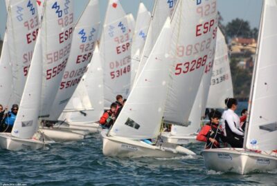 CAMPEONATO GALLEGO DE 420 TROFEO BAITRA.PLENO DEL NÁUTICO DE VIGO EN BAIONA