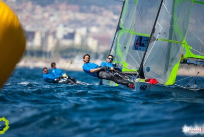 CAMPEONATO DE EUROPA 49ER Y FX. BEKKERING Y DUETZ PLENO EN LA PRIMERA JORNADA.