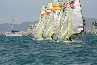 CAMPEONATO DE EUROPA 49ER Y FX DEL 11 AL 16 DE ABRIL EN BARCELONA.