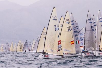 FINN WORLD CUP 2016. DE NUEVO JORNADA CON TAN SOLO UNA PRUEBA.