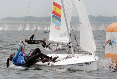 CAMPEONATO MUNDO 470 JUNIOR. LIDERATO PARA MÁS Y BARCELÓ.