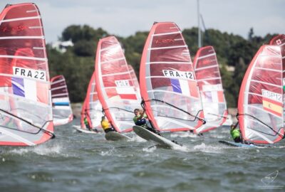 CAMPEONATO DE EUROPA RS:X. CARDONA Y PILAR LAMADRID LOS MEJORES CLASIFICADOS.