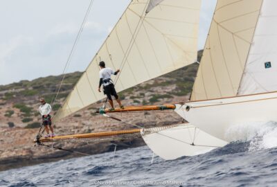 XIV COPA DEL REY-PANERAI VELA CLÁSICA MENORCA. EMOCIONANTE PRIMERA JORNADA