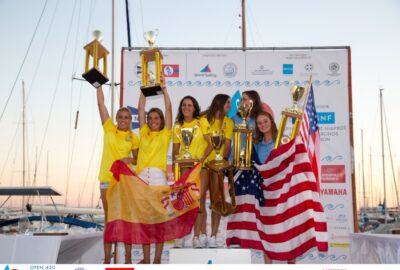 CAMPEONATO DE EUROPA OPEN 420. PILAR Y MARÍA CABA DE LLEVAN EL EUOPEO FEMENINO DE ATENAS