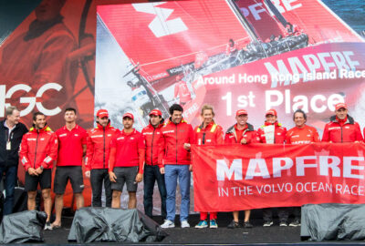 VOLVO OCEAN RACE 2017-18.HONG KONG IN PORT RACE . EL «MAPFRE» SE LLEVA LA AROUND HONG KONG ISLAND RACE