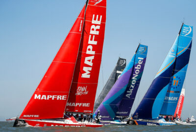 VOLVO OCEAN RACE 2017-18. LEG 7 AUCKLAND-ITAJAI. EXHIBICIÓN «MAPFRE» EN LA ITAJAI In PORT RACE