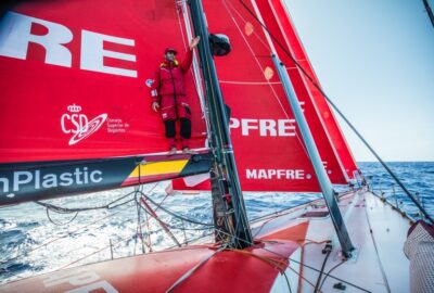 VOLVO OCEAN RACE 2017-18. LEG 8 ITAJAI-NEWPORT. «EL MAPFRE» SE DESBOCA A 500 MILLAS DE NEWPORT