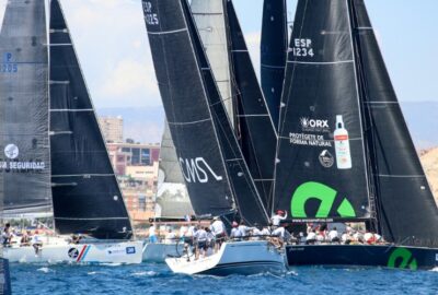 PRIMEROS LÍDERES EN EL TABARCA VELA DIPUTACIÓN DE ALICANTE