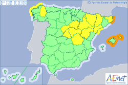 ALERTAS METEOROLOGICAS A 02 ENE. 2019 08:00 LT.