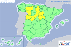 ALERTAS METEOROLOGICAS A 17 ENE. 2019 06:00 LT.