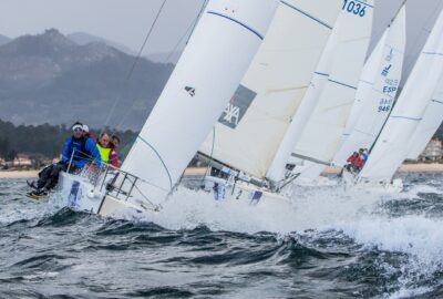 M.R.C.Y. BAIONA. LIGA DE INVIERNO AXA J-80. LA FALTA DE VIENTO ANULA LA LPRIMERA JORNADA