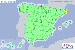 ALERTAS METEOROLOGICAS A 28 FEB. 2019 08:00 LT.