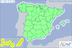 ALERTAS METEOROLOGICAS A 09 MAR. 2019 08:00 LT.