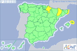 ALERTAS METEOROLOGICAS A 19 MAR. 2019 08:00 LT.