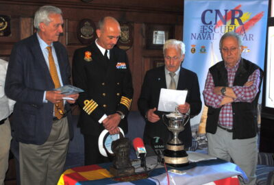 EL R.C.R. GALICIA Y LA ARMADA ESPAÑOLA PRESENTA LA XXIII REGATA ALMTE RDGUEZ-TOUBES V CENTENARIO VUELTA AL MUNDO