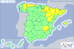 ALERTAS METEOROLOGICAS A 05 JUL. 2019 06:00 LT.