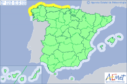 ALERTAS METEOROLOGICAS A 29 JUL. 2019 06:00 LT.