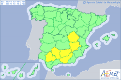 ALERTAS METEOROLOGICAS A 02 AGO 2019 06:00 LT