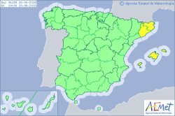 ALERTAS METEOROLOGICAS A 28 AGO 2019 06:00 LT.