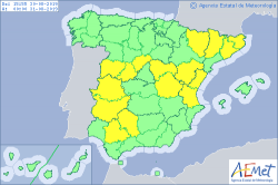 ALERTAS METEOROLOGICAS A 30 AGO. 2019 15:00 LT.