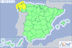 ALERTAS METEOROLOGICAS A 23 SEP. 2019 08:00 LT.