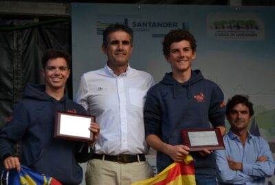 Vª SEMANA INTERNACIONAL DE LA VELA CIUDAD DE SANTANDER. URIOS Y BENETTI SE LLEVAN LA COPA DE ESPAÑA DE 29ER EN UNA DURA JORNADA