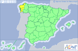 ALERTAS METEOROLOGICAS A 30 0CT. 2019 06:00 LT