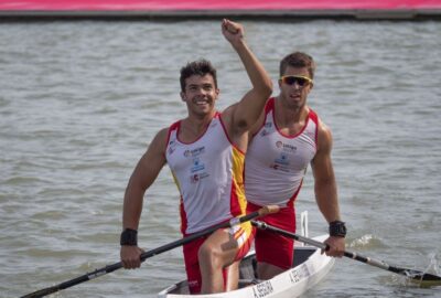 SETE BENAVIDES Y TONI SEGURA PREMIOS TIMÓN 2019 A LOS MEJORES PIRAGÜISTAS