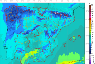 INFO METEO LOCALIDADES A 16 DIC. 2019 17:00 LT