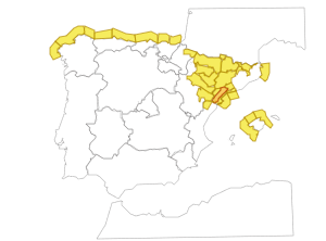 ALERTAS METEOROLOGICAS A 26 FEB. 2020 08:00 LT.