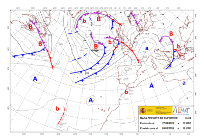 INFO METEO LOCALIDADES A 28 FEB. 2020 09:00 LT.