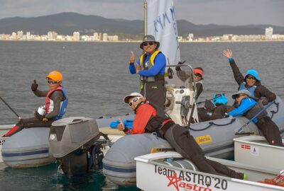 31º INTERNACIONAL VILA DE PALAMÓS OPTIMIST TROPHY. EL ESCASO VIENTO DESLUCE LA JORNADA